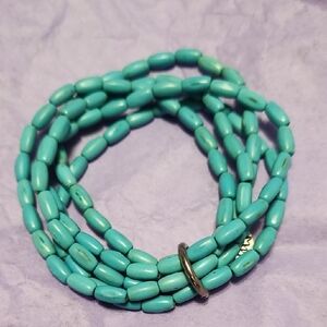 Turquoise Beaded Necklace